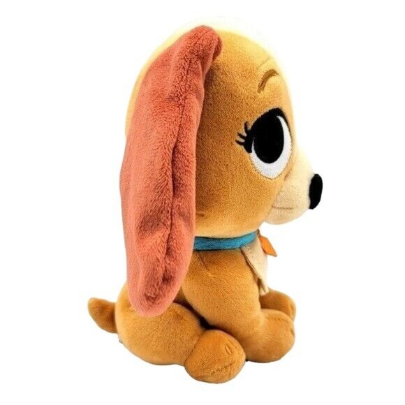 2/$15 Disney Lady & The Tramp Lady Plush Dog Toy Brown 8.5" Stuffed Furrytale - Picture 5 of 10